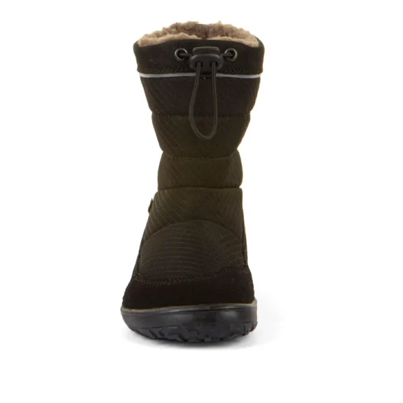 Froddo Barefoot Up Tex Snow Wool Black winter boots - Image 3