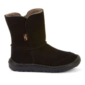 Froddo Barefoot Tex Suede Black winter boots Black (2025)