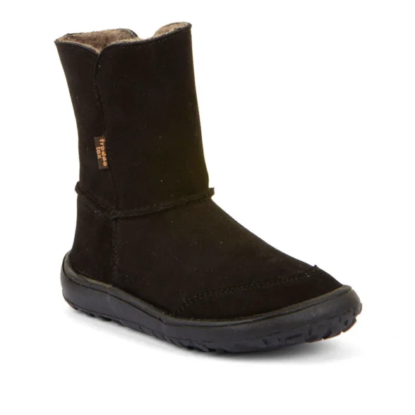Froddo Barefoot Tex Suede Black winter boots Black (2025) - Image 2