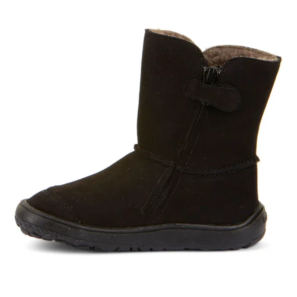 Froddo Barefoot Tex Suede Black winter boots Black (2025) - Image 3
