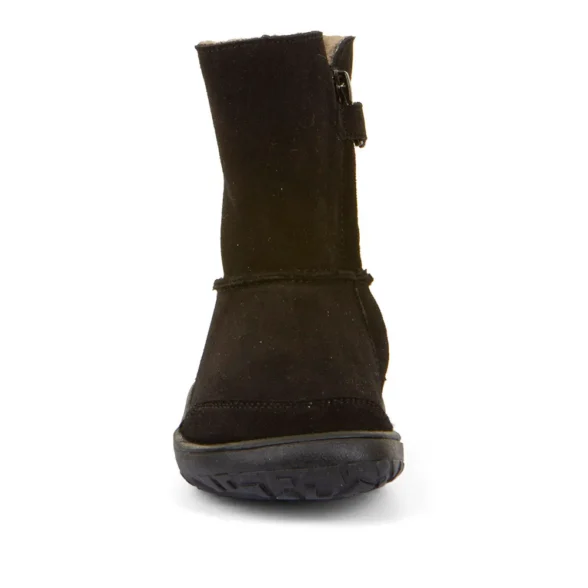 Froddo Barefoot Tex Suede Black winter boots Black (2025) - Image 4