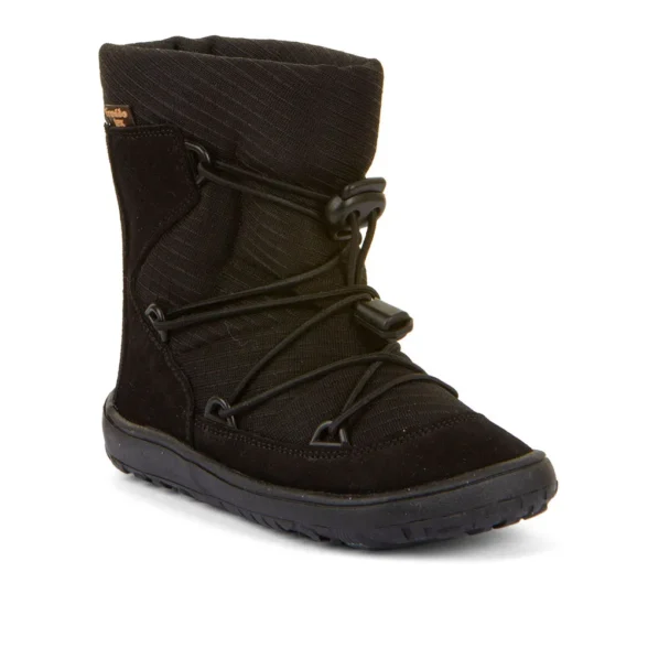 Froddo Barefoot Tex Track Wool Black winter boots (2025) - Image 2