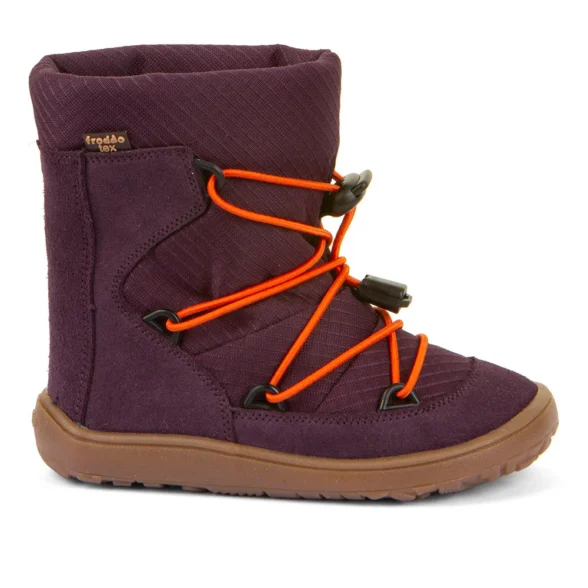 Froddo Barefoot Tex Track Wool Purple winter boots (2025)