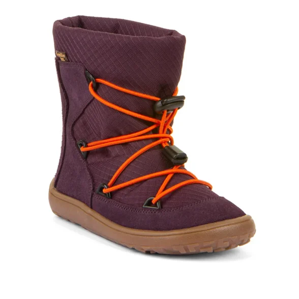 Froddo Barefoot Tex Track Wool Purple winter boots (2025) - Image 2