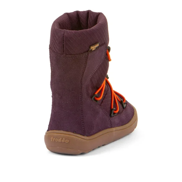 Froddo Barefoot Tex Track Wool Purple winter boots (2025) - Image 5