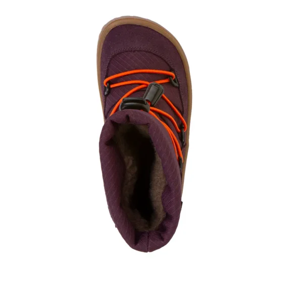 Froddo Barefoot Tex Track Wool Purple winter boots (2025) - Image 6