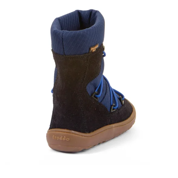 Froddo Barefoot Tex Track Wool Dark Blue winter boots (2025) - Image 3