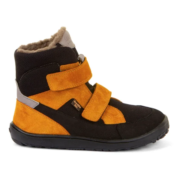 Froddo Barefoot Up Tex Winter Black/Orange winter boots
