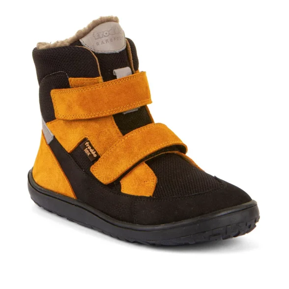 Froddo Barefoot Up Tex Winter Black/Orange winter boots - Image 2