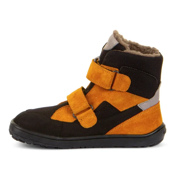 Froddo Barefoot Up Tex Winter Black/Orange winter boots - Image 3