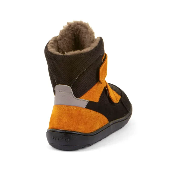 Froddo Barefoot Up Tex Winter Black/Orange winter boots - Image 5