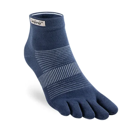 Injinji Run Original Weight Mini-Crew Coolmax EcoMade Navy