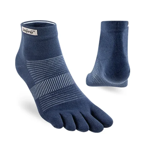 Injinji Run Original Weight Mini-Crew Coolmax EcoMade Navy - Image 2