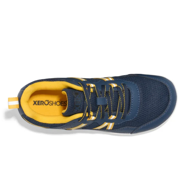 Xero Shoes Prio Big Kids Dress Blues/Spectra Yellow - Image 3