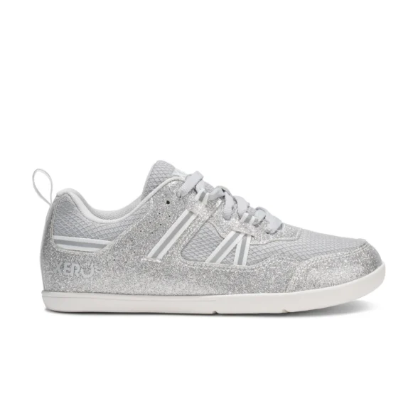 Xero Shoes Prio Big Kids Silver Glitter