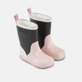 Bundgaard Aspen Old Rose Black lined rubber boots