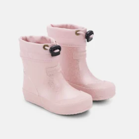 Bundgaard Malik Old Rose Sparkle lined rubber boots