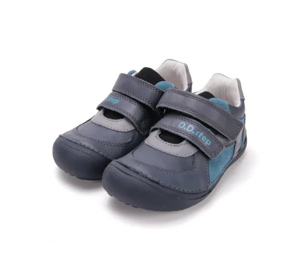 d.d.step Calypso Sky sinist värvi nahast barefoot tossud lastele ja noortele