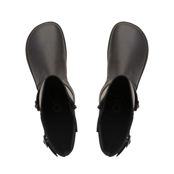 shapen glam black veganmaterjalidest pika säärega barefoot saapad naistele