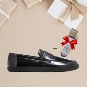 Shapen SHEEN Black mokassiinid