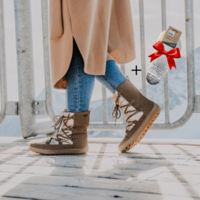 Be Lenka Snowfox Woman Champagne & Brown talvesaapad