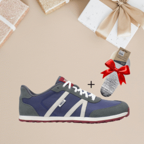 Xero Shoes Wynn Blue/Gray/Red Men