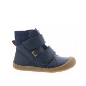 koel emil blue sinist värvi villase voodriga laste barefoot talvesaapad