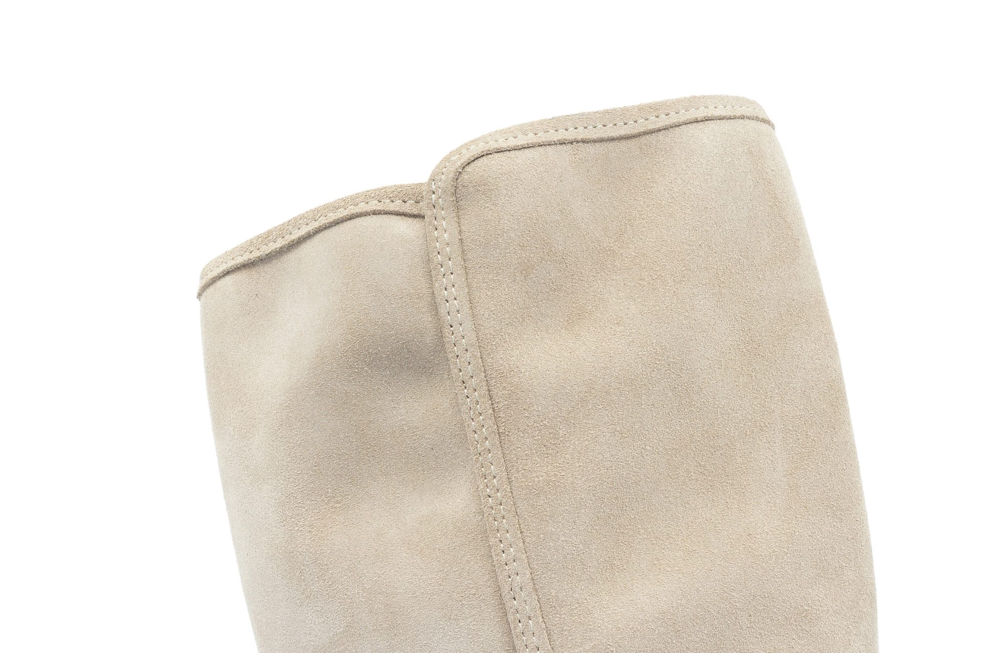 mukishoes tagus jalgatõmmatavad slip-on tüüpi nahast barefoot saapad pika säärega