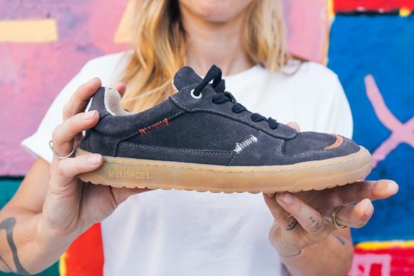 Mukishoes Una Dark Grey sneakers - Image 2