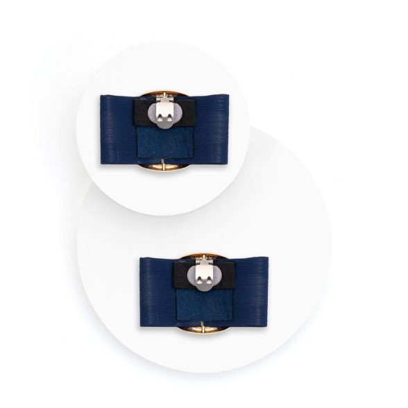 Shapen decorative clips Navy - Image 2