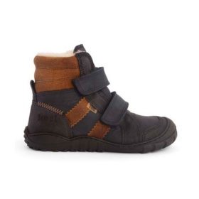 koel milo 3.0 NAVY/COGNAC veekindla membraaniga ja meriinovillase sooja voodriga lase barefoot talvesaapad