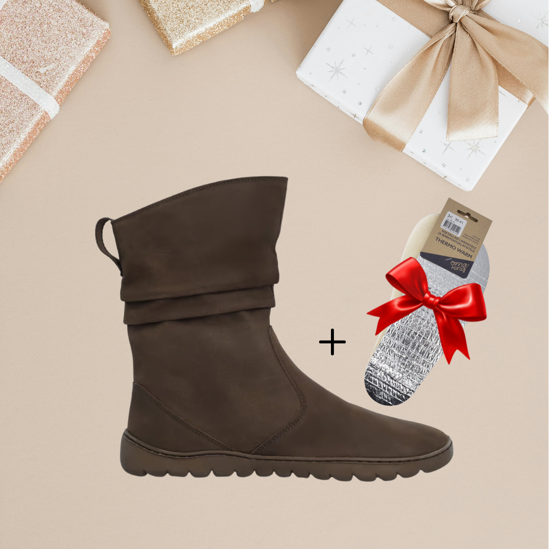 Groundies Odessa GX2 Wool Brown talvesaapad + KINGITUS 🎁