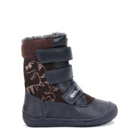 D.D.Step Chocolate Dinosaur winter boots