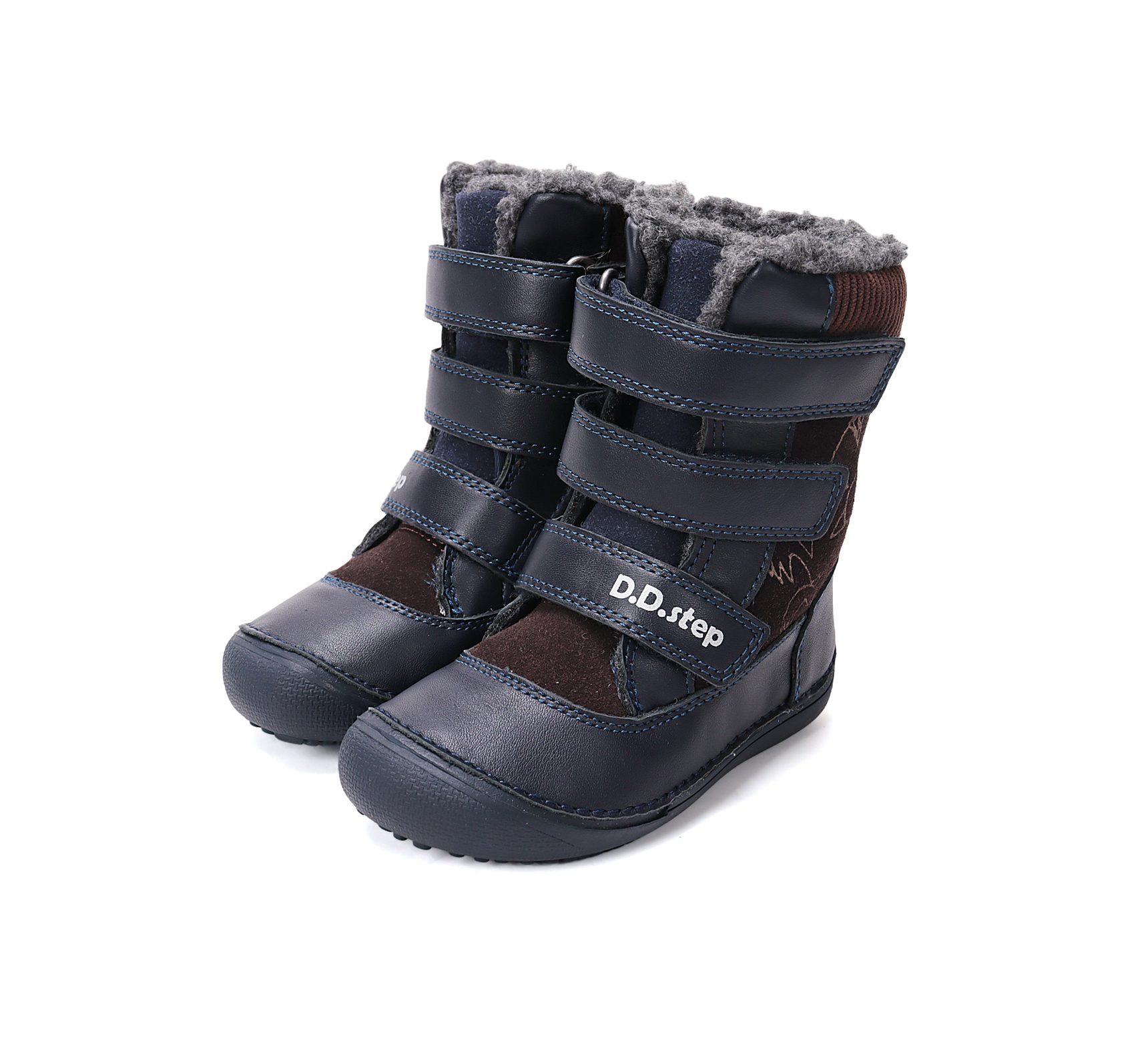 D.D.Step Chocolate Dinosaur winter boots - Image 3