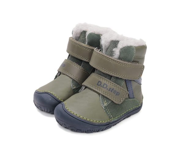 D.D.Step Emerald Orange Stripe winter boots - Image 4