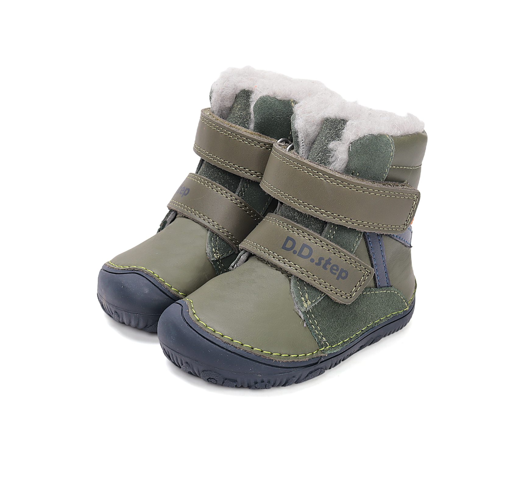 D.D.Step Emerald Orange Stripe winter boots - Image 4