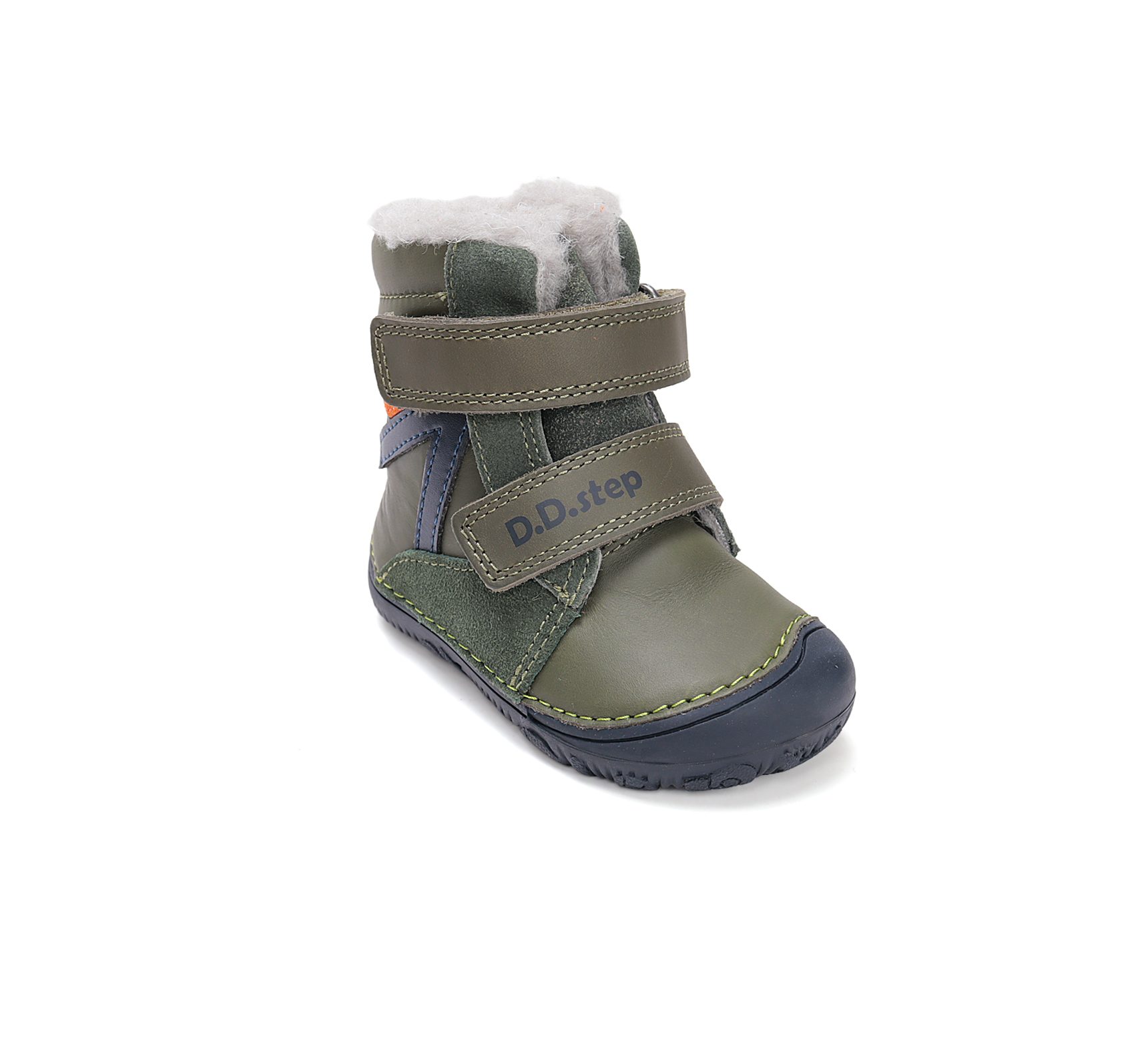 D.D.Step Emerald Orange Stripe winter boots - Image 3