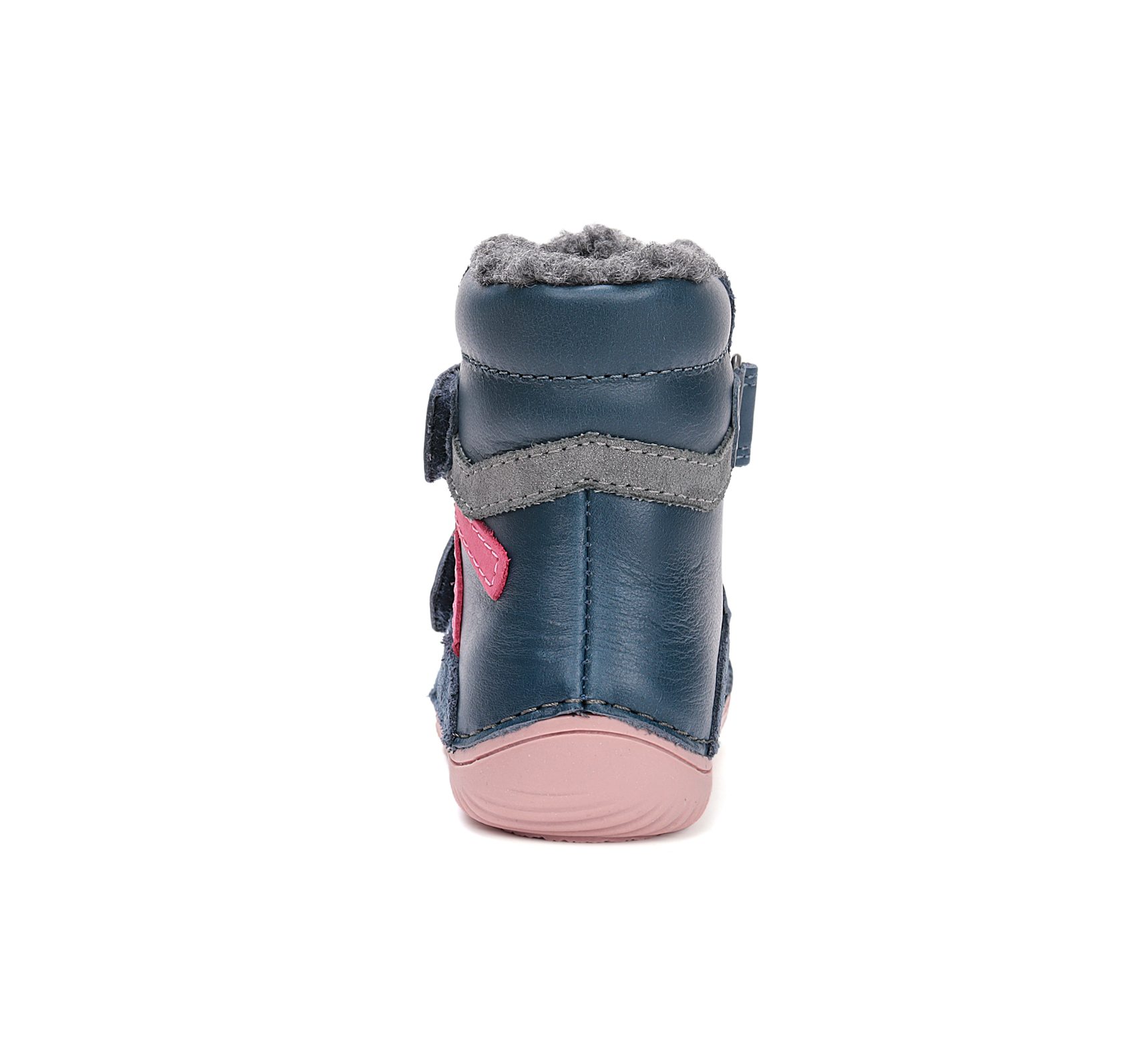 D.D.Step Royal Blue Pink Stripe winter boots - Image 5