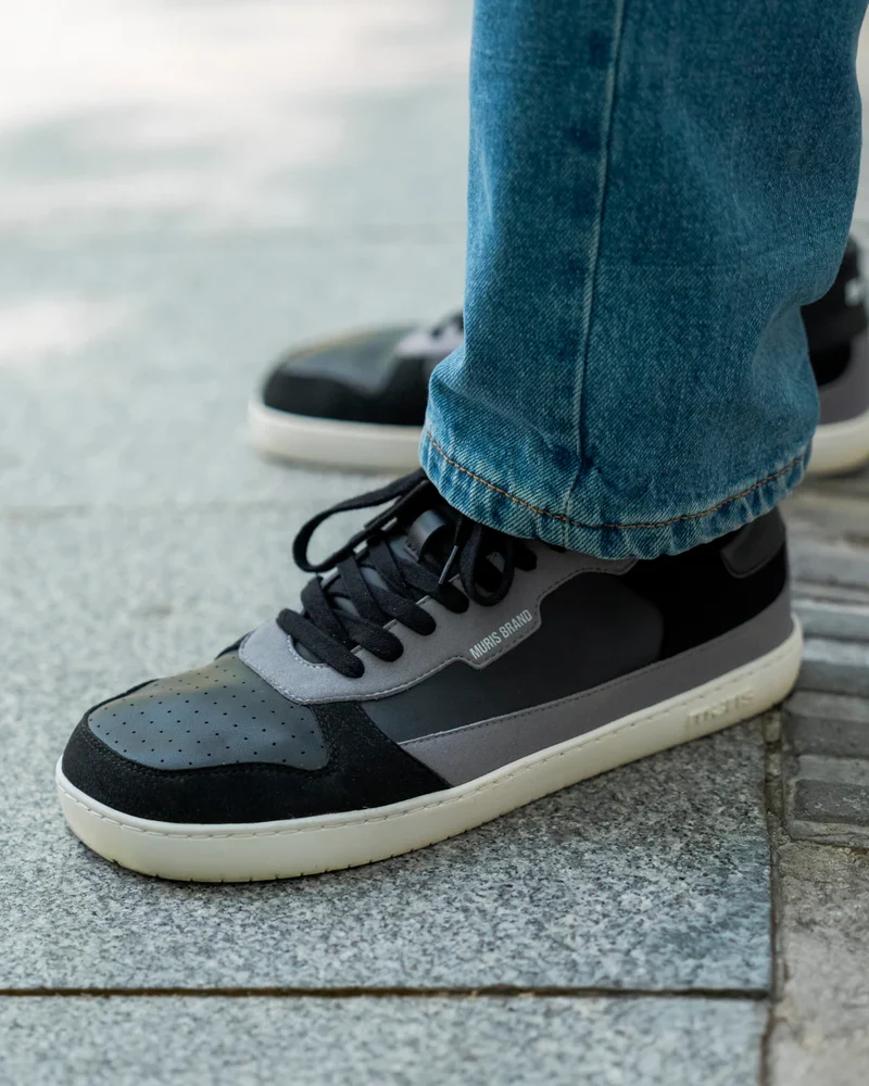 muris majorca men black musta värvi valge tallaga barefoot tossud meestele