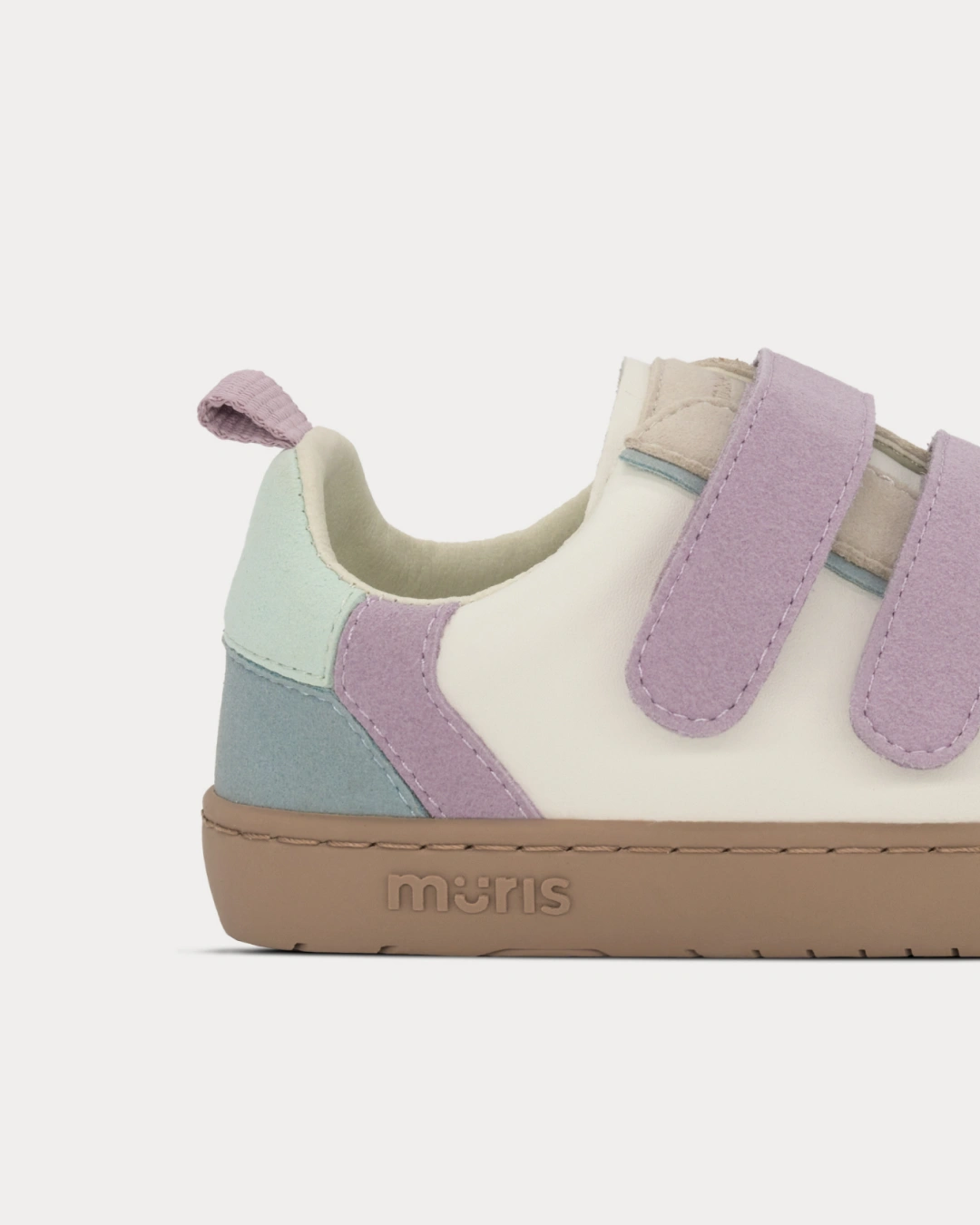 muris petra junior malva pastelsetes toonides veganmaterjalidest barefoot tossud lastele